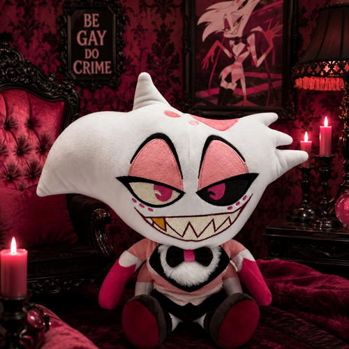 Youtooz Hazbin Hotel Angel Dust 9-Inch Plush