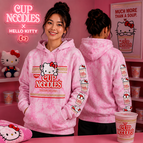 HELLO KITTY CUP NOODLES HOODIE