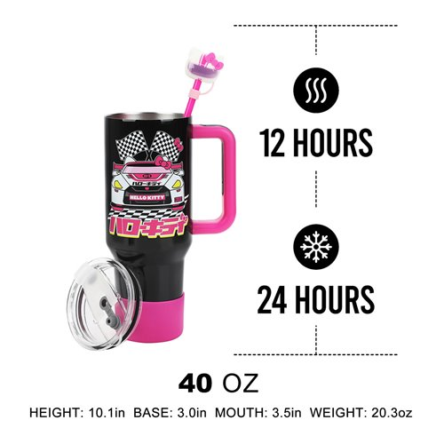 Hello Kitty and Friends Tokyo Speed 40 oz. Stainless Steel Tumbler