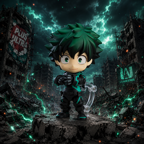 My Hero Academia The Movie: Izuku Midoriya Nendoroid Figure