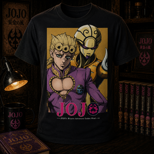 Jojo's Bizarre Adventure S4 Giorno T-Shirt