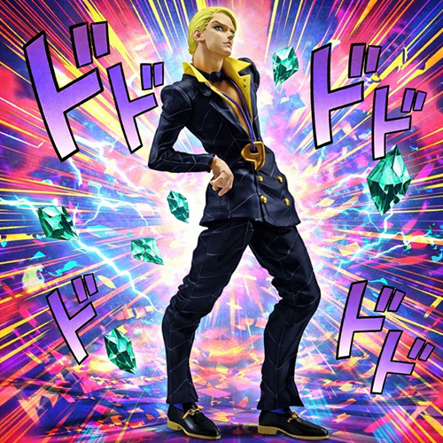 Jojo's Bizarre Adventure Prosciutto Hitman Team Masterlise Ichibansho Statue