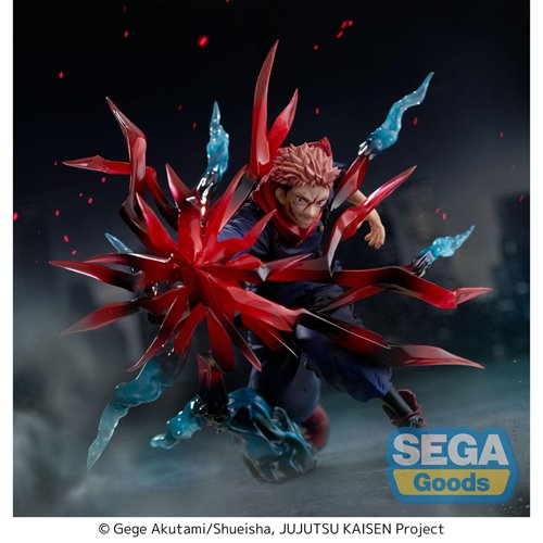 Jujutsu Kaisen Yuji Itadori Black Flash Luminasta Statue