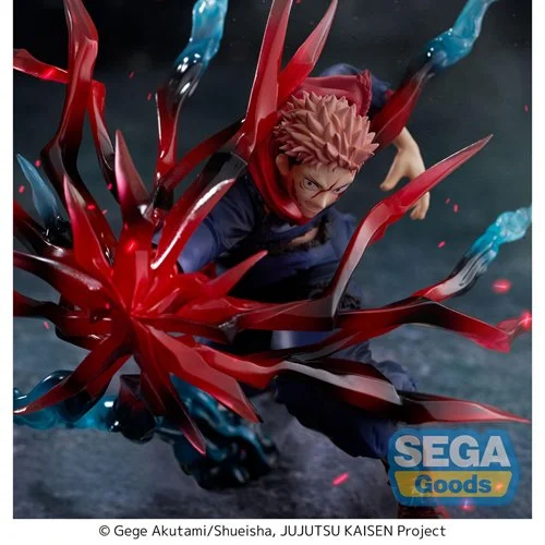 Jujutsu Kaisen Yuji Itadori Black Flash Luminasta Statue