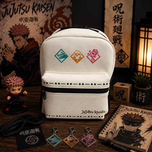 Jujutsu Kaisen Main Characters Con Mini Backpack