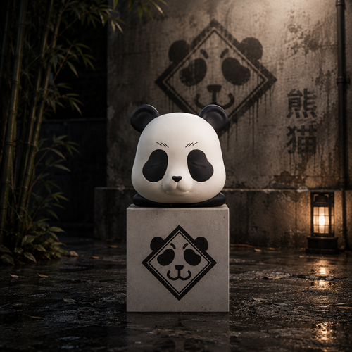 Jujutsu Kaisen Panda Hikkake Statue