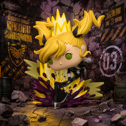 Funko POP! Deluxe: Kaiju No. 8 Kikoru Shinomiya (Axe Slam)