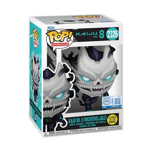 Funko POP! Animation: Kaiju No. 8 (Uncontrollable) GITD - Entertainment Earth Exclusive
