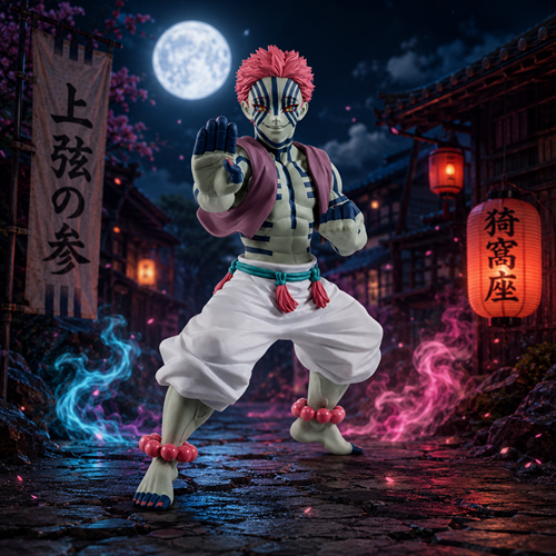 Demon Slayer: Kimetsu no Yaiba Akaza Vibration Stars Statue