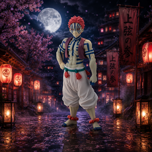 Demon Slayer: Kimetsu no Yaiba Akaza Vol. 4 Demon Series Statue