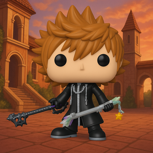 Funko POP! Games: Kingdom Hearts - Roxas with Keyblades