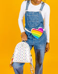 Lisa Frank Mini Backpack with Waist Bag