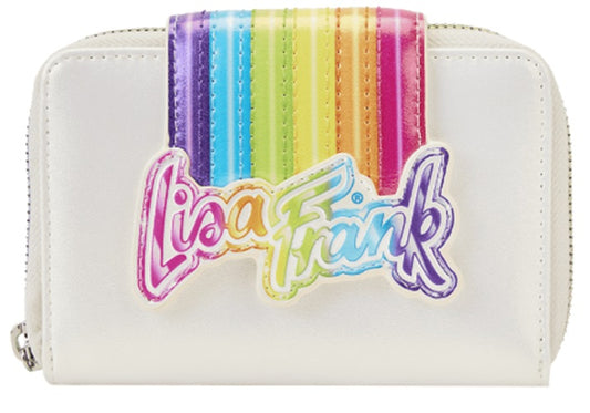 Lisa Frank Rainbow Logo Zip Around Wallet