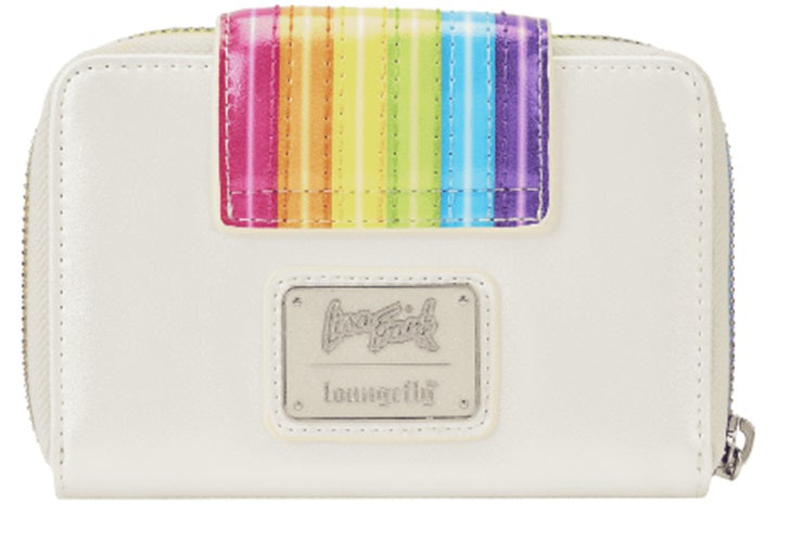 Lisa Frank Rainbow Logo Zip Around Wallet