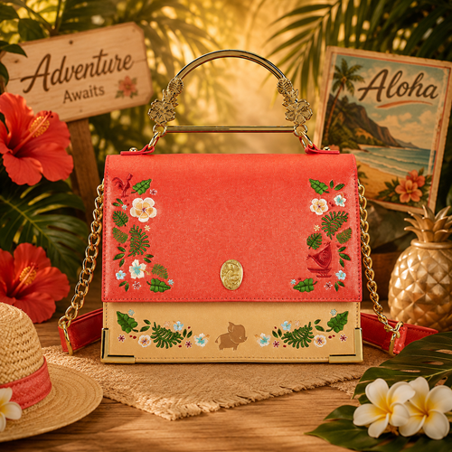 Loungefly Disney Moana Shimmer Crossbody Bag