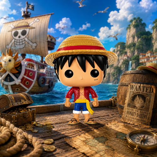 Funko POP! Animation: One Piece - Monkey D. Luffy