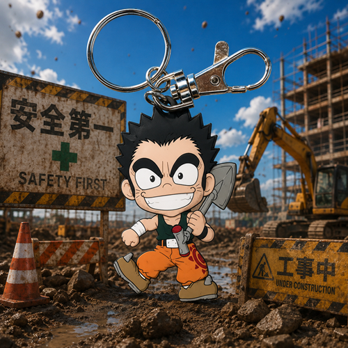 MAR - JACK PVC KEY CHAIN
