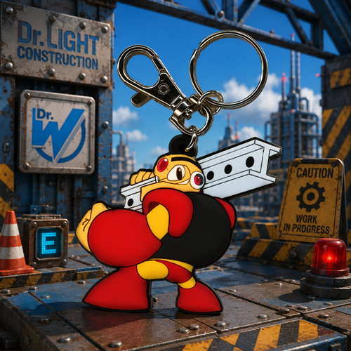 MEGAMAN POWERED UP GUSTMAN PVC KEYCHAIN