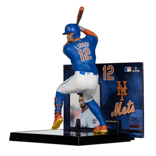 MLB SportsPicks New York Mets Francisco Lindor 7-Inch Posed Figure