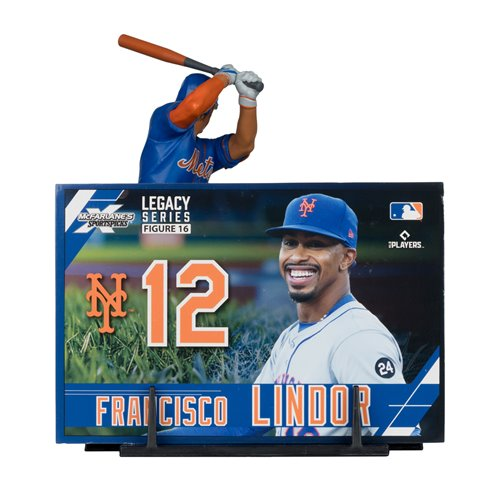 MLB SportsPicks New York Mets Francisco Lindor 7-Inch Posed Figure