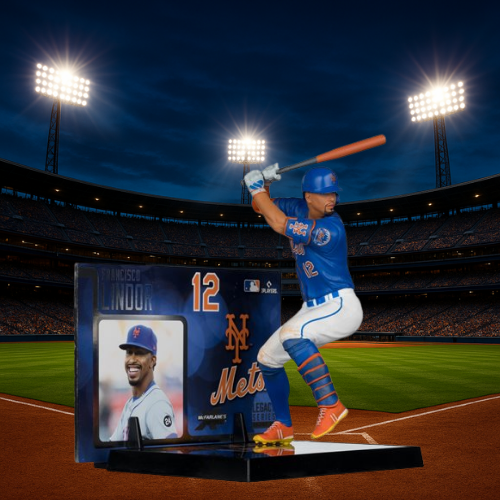 MLB SportsPicks New York Mets Francisco Lindor 7-Inch Posed Figure