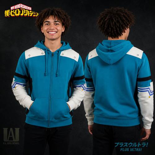 My Hero Academia Deku Cosplay Hoodie