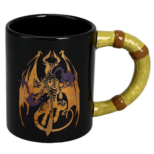 Magic the Gathering Dragon 16 oz. Sculpted Ceramic Mug