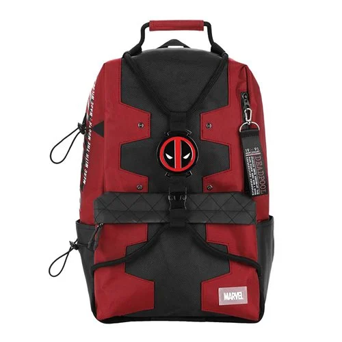 Marvel Deadpool Bungee Suit-up Character Backpack