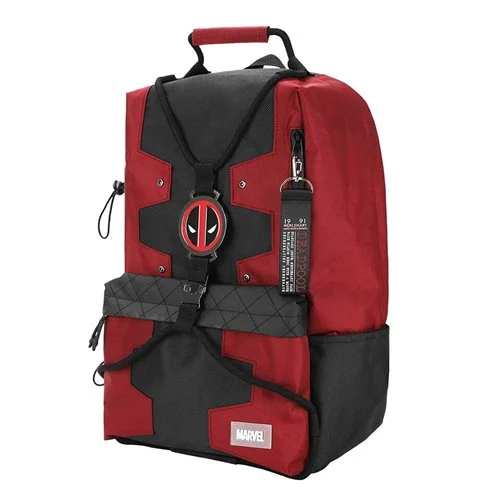 Marvel Deadpool Bungee Suit-up Character Backpack