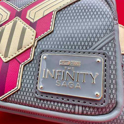 Marvel Exclusive Avengers Vision Light Up Cosplay Mini Backpack