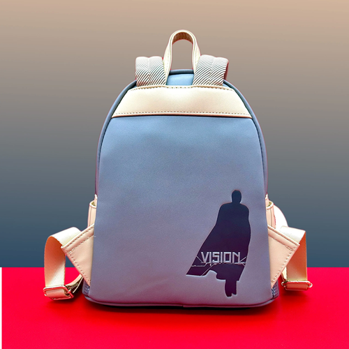 Marvel Exclusive Avengers Vision Light Up Cosplay Mini Backpack