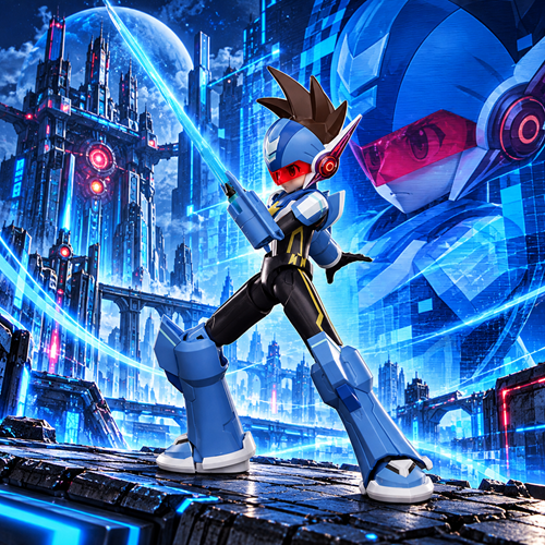 Mega Man Shooting Star Mega Man Champion Class 01 Model Kit