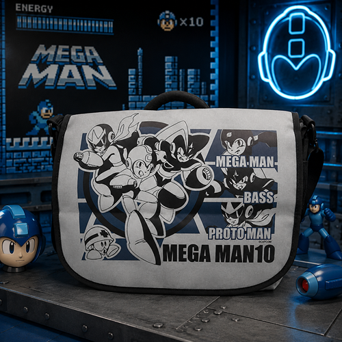 Mega Man 10 Megaman Messenger Bag
