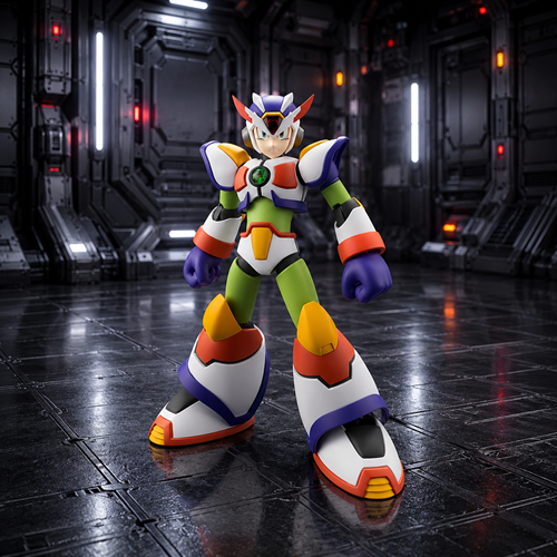 Mega Man X3 Max Armor Triad Thunder Version 1:12 Scale Model Kit