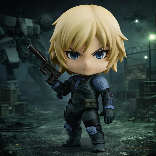 Metal Gear Solid 2: Sons of Liberty Raiden Nendoroid Action Figure