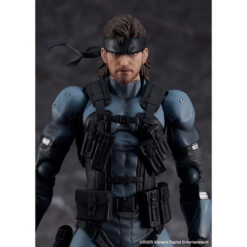Metal Gear Solid 2: Sons of Liberty Solid Snake MGS2 Version Updated Edition Figma Action Figure