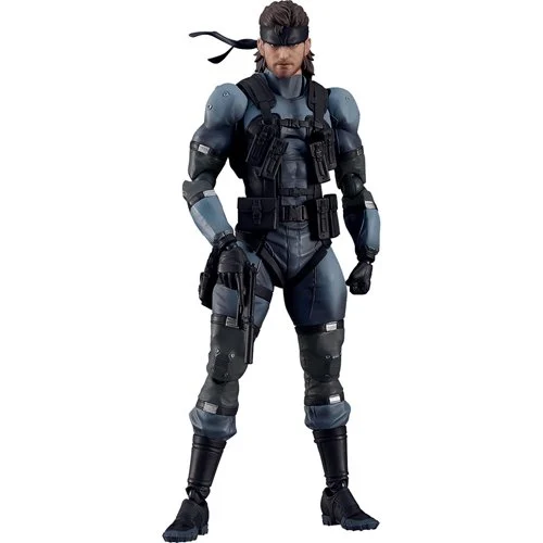 Metal Gear Solid 2: Sons of Liberty Solid Snake MGS2 Version Updated Edition Figma Action Figure