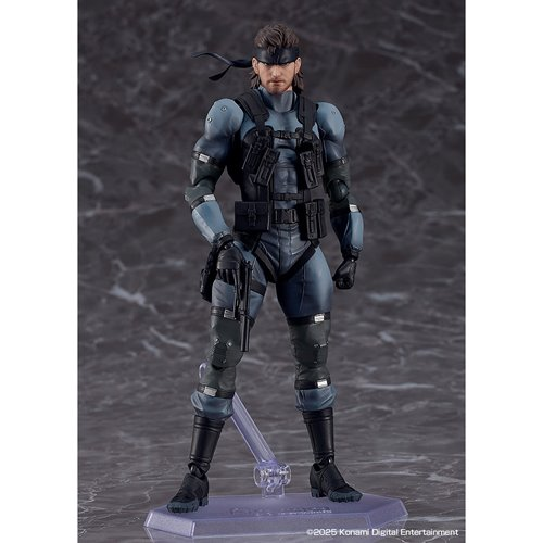 Metal Gear Solid 2: Sons of Liberty Solid Snake MGS2 Version Updated Edition Figma Action Figure