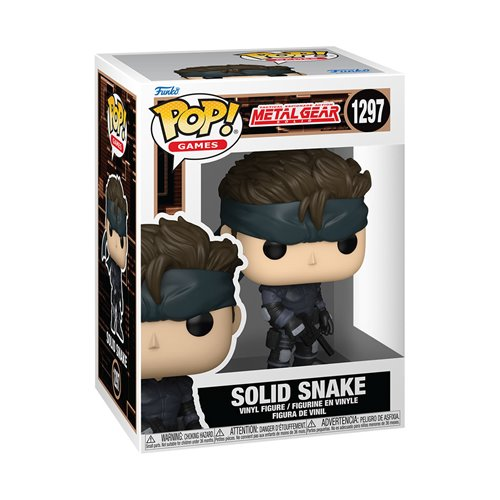 Funko POP! Games: Metal Gear Solid - Solid Snake