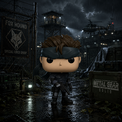 Funko POP! Games: Metal Gear Solid - Solid Snake