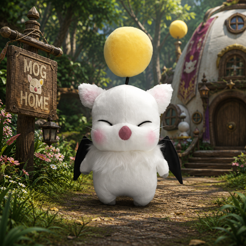 Final Fantasy XIV Moogle Kuplu Kopo Plush