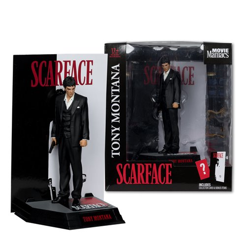 Movie Maniacs Universal Wave 4 Scarface Tony Montana 6-Inch Scale Posed Figure