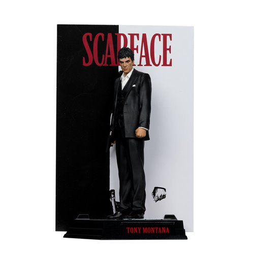 Movie Maniacs Universal Wave 4 Scarface Tony Montana 6-Inch Scale Posed Figure