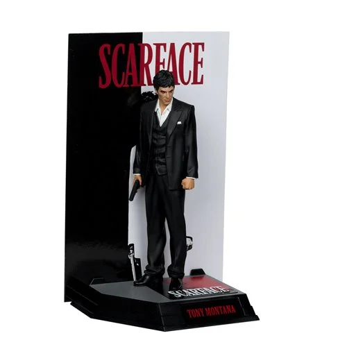 Movie Maniacs Universal Wave 4 Scarface Tony Montana 6-Inch Scale Posed Figure