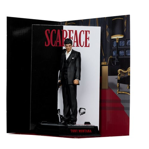 Movie Maniacs Universal Wave 4 Scarface Tony Montana 6-Inch Scale Posed Figure