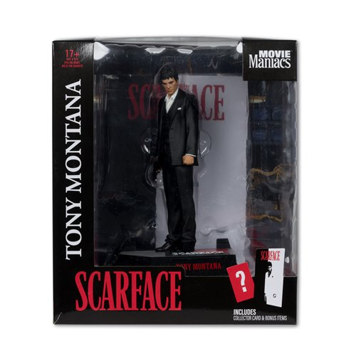 Movie Maniacs Universal Wave 4 Scarface Tony Montana 6-Inch Scale Posed Figure