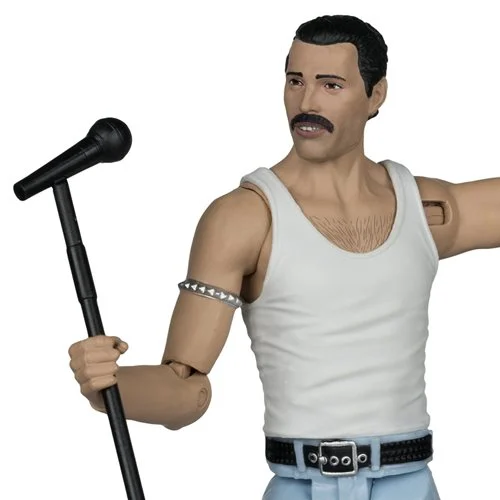 Music Maniacs Rock Wave 3 Queen Freddie Mercury 6" Scale Action Figure