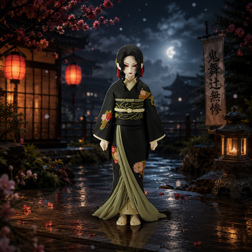 Demon Slayer: Muzan Kibutsuji Geisha Demon Series Vol. 6 Statue