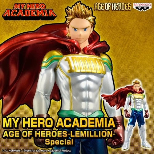 My Hero Academia Lemillion Age Of Heroes Special Statue