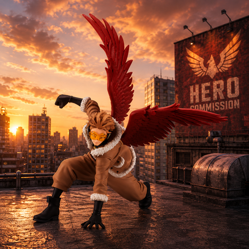 My Hero Academia Hawks Vol. 19 The Amazing Heroes Statue